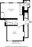 Floorplan area for info only, not for £/sq. ft valuation