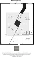 Flat 222 95 Morrison Street Floor Plan