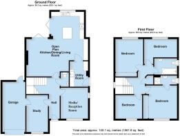 3 Highfield Hatton Park WARWICK CV35 7TQ floorplan