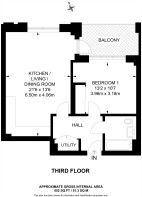 Floorplan area for info only, not for Â£/sq. ft valuation
