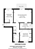 Floorplan area for info only, not for £/sq. ft valuation