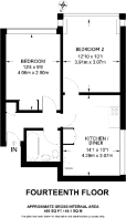 Floorplan area for info only, not for £/sq. ft valuation