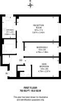 Floorplan area for info only, not for £/sq. ft valuation