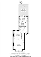Floorplan area for info only, not for £/sq. ft valuation