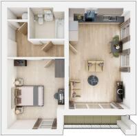105 floor plan