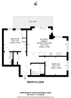 Floorplan area for info only, not for £/sq. ft valuation