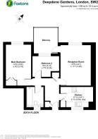 Floorplan area for info only, not for Â£/sq. ft valuation