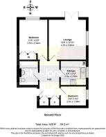 Floorplan - Flat 1 Courtfield House, Hambledon Pla