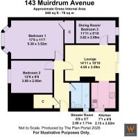 143 Muirdrum Avenue Floorplan