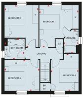 First floor Kirkdale plan