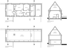 Existing Plan and Section