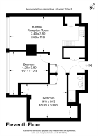 Floorplan area for info only, not for £/sq. ft valuation
