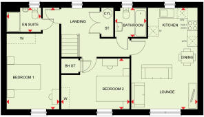 Millbeck First Floor at Kingfisher Park