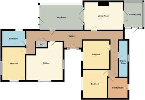 Deansgate Bungalow, 5, Masterdyke, Sutton St James