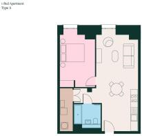 002 One bed