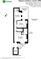Floorplan area for info only, not for £/sq. ft valuation