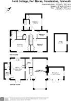 Point Cottage - floor plan