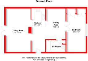 The Studio Flat Saxelby - Floor 0.jpg