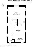 10 William Wood House - floor plan