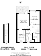 Floorplan area for info only, not for £/sq. ft valuation