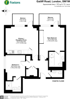 Floorplan area for info only, not for £/sq. ft valuation