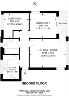 Floorplan area for info only, not for £/sq. ft valuation