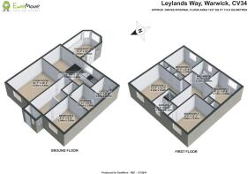 7 Leylands Way 3D Floorplan