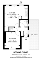 Floorplan area for info only, not for £/sq. ft valuation