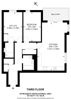 Floorplan area for info only, not for £/sq. ft valuation