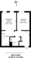 Floorplan area for info only, not for £/sq. ft valuation