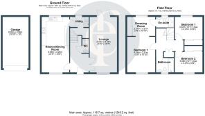 18 Hawkins Way, Stratford Upon Avon - all floors (