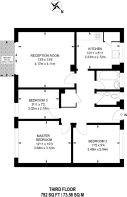 Floorplan area for info only, not for £/sq. ft valuation