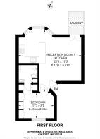 Floorplan area for info only, not for £/sq. ft valuation