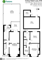 Floorplan area for info only, not for £/sq. ft valuation