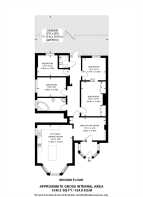 Floorplan area for info only, not for £/sq. ft valuation