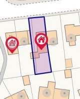 38 King Edward Road. Site plan.