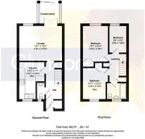 Floorplan - 94, Dinsdale Gardens, Rustington, BN16