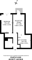 Floorplan area for info only, not for £/sq. ft valuation