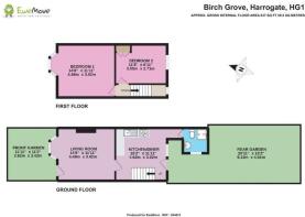 EweMove Harrogate 2D Plot Plan