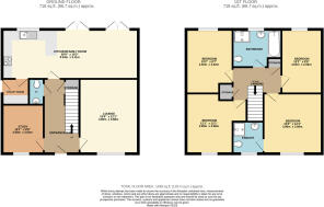 Colour floorplan ...