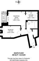 Floorplan area for info only, not for £/sq. ft valuation