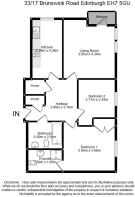 33f17 Brunswick Road Edinburgh Floorplan