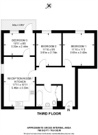 Floorplan area for info only, not for £/sq. ft valuation