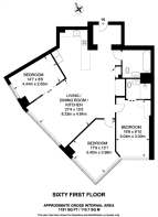 Floorplan area for info only, not for £/sq. ft valuation