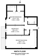 Floorplan area for info only, not for £/sq. ft valuation