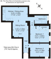 Hollyhocks - Floorplan