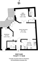 Floorplan area for info only, not for £/sq. ft valuation
