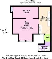 Flat 5 Ashley Court, 36 Bodenham Road, Hereford HR