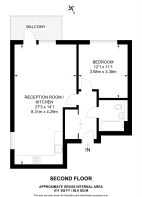 Floorplan area for info only, not for £/sq. ft valuation