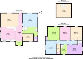 Manor Farmhouse , Vicerage Lane, Compton Dando - a